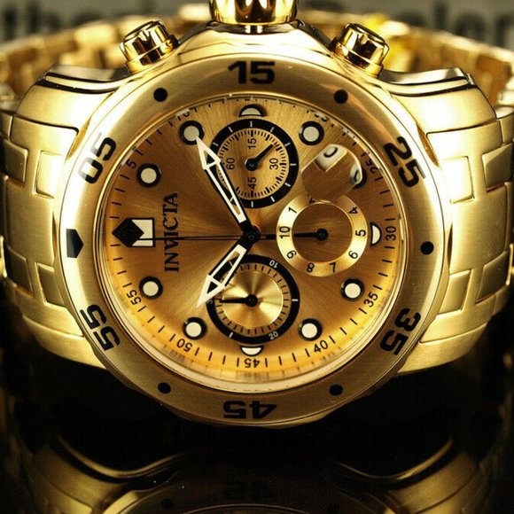 New Invicta 18k Professional Diver Men's Watch! w/ box - Picture 1 of 7
